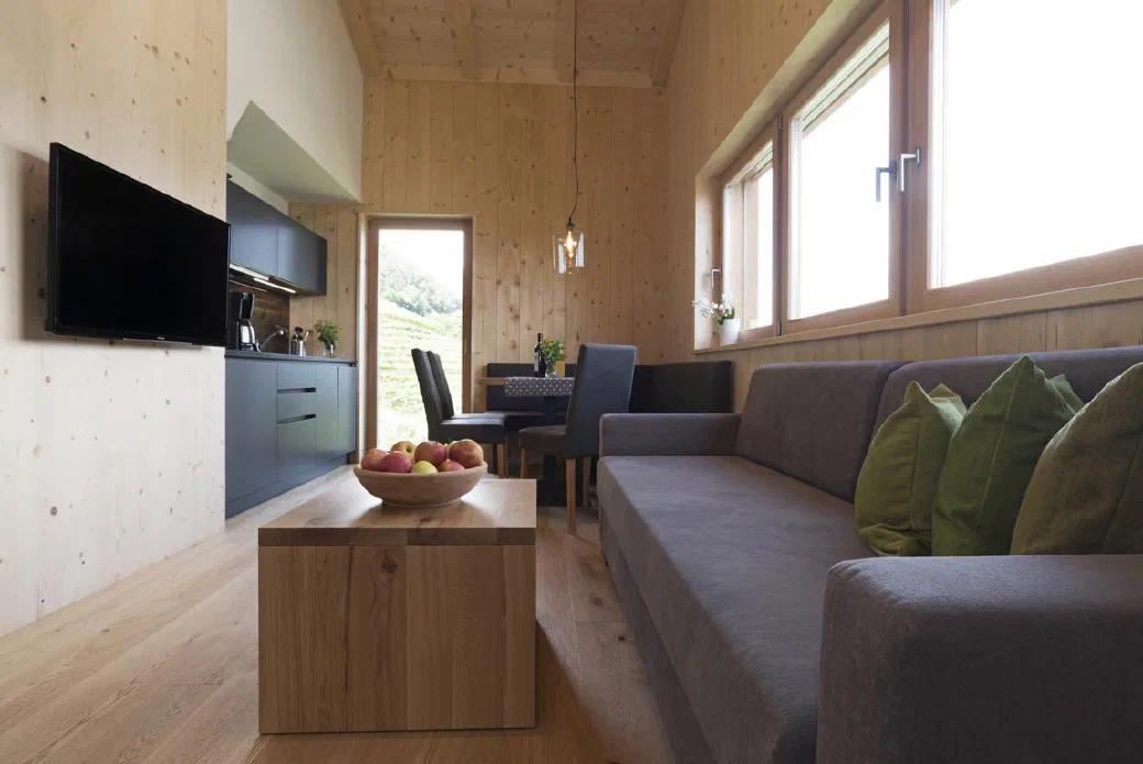 Ferienwohnung Hippolyt mit Holzinterieur
